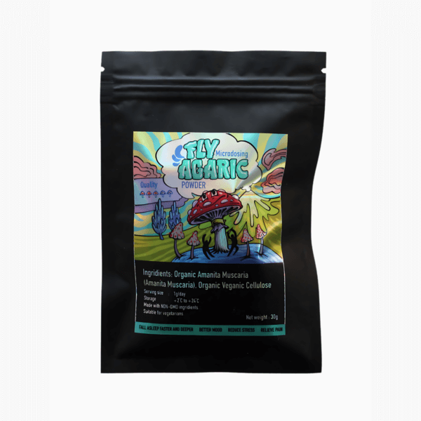 FLY AGARIC Amanita Muscaria Microdosing POWDER, 30g